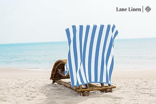 100% Cotton Beach Towel with Beach Bag, 4 Pack Beach Towels for Adults, 36"x72", Pool Towel, Oversized Beach Towel, Highly Absorbent, Extra Large Beach Towel, Quick Dry Beach Towel, Bath Towel - Grey