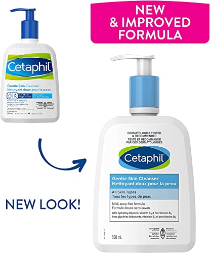 Cetaphil Gentle Skin Cleanser (500ml) + Cetaphil Extra Gentle Daily Scrub (178ml)