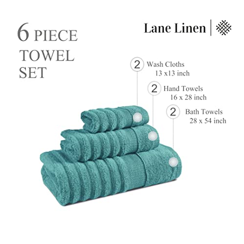 LANE LINEN Large Bath Towels - 100% Cotton Bath Sheets, Extra Large Bath Towels, Zero Twist, 4 Piece Bath Sheet Set, Quick Dry, Super Soft Shower Towels, Absorbent Bathroom Towels - Pearl Blush