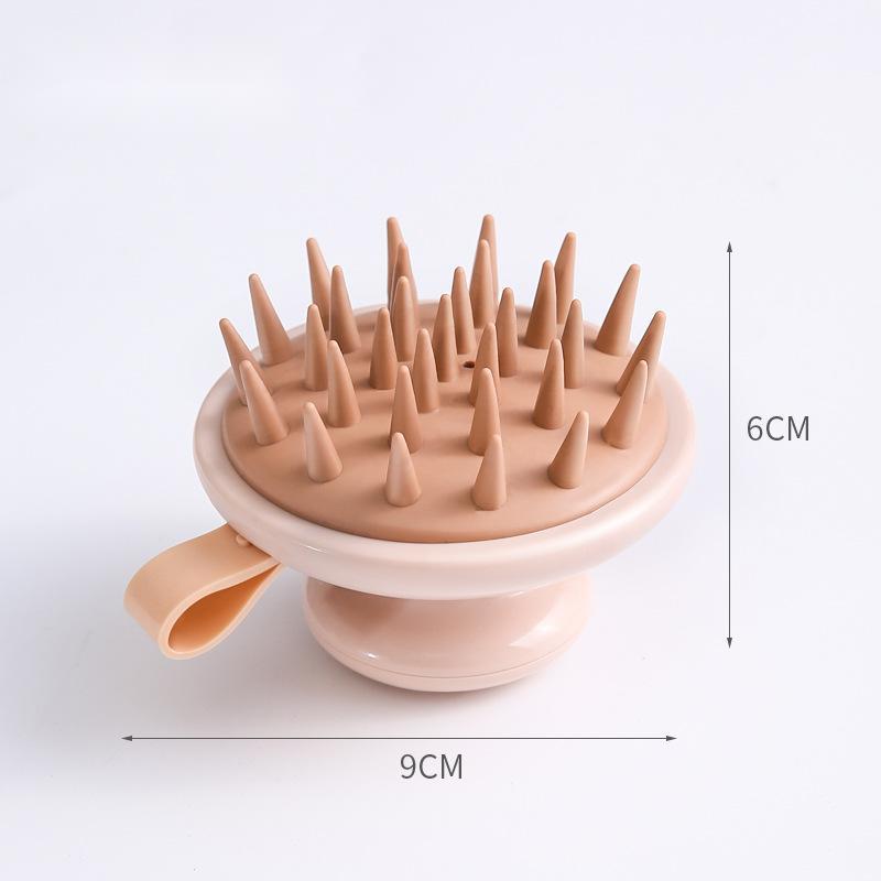 Head shampoo silicone massage soft brush