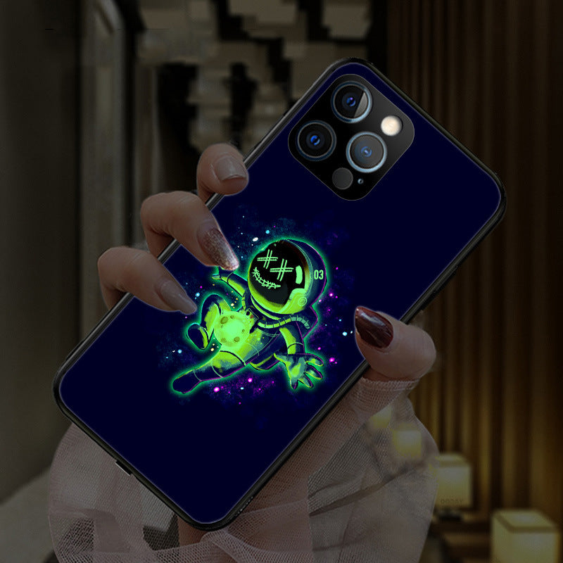 Come To The Electric Glass Glowing Phone Case