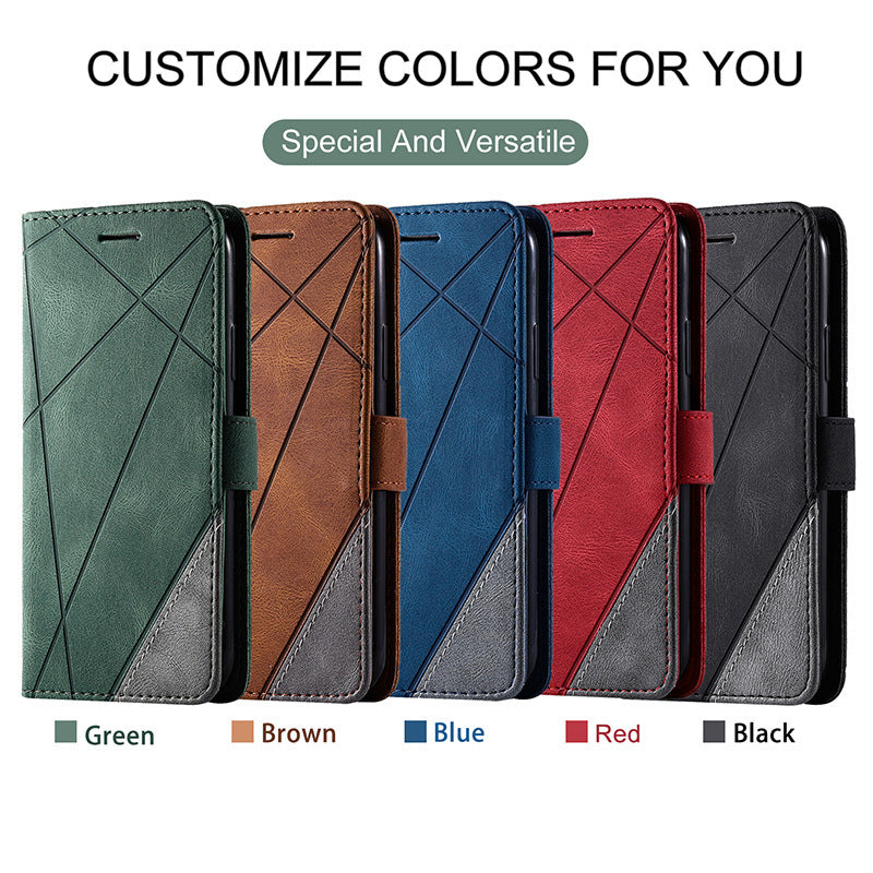 Shatter-resistant Mobile Phone Leather Skin Mobile Phone Case