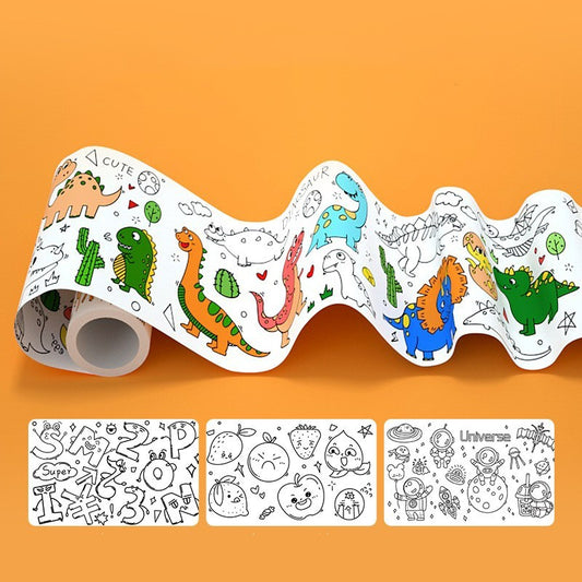 Canvas Wall Sticking Graffiti Scroll