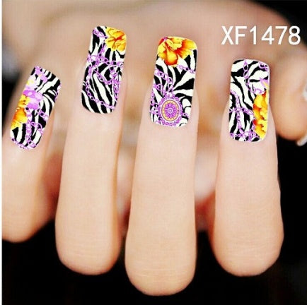 Watermark Nail Sticker