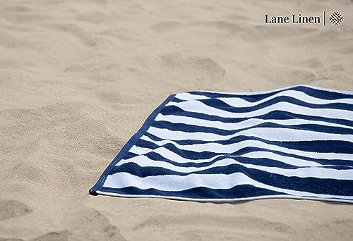 100% Cotton Beach Towel with Beach Bag, 4 Pack Beach Towels for Adults, 36"x72", Pool Towel, Oversized Beach Towel, Highly Absorbent, Extra Large Beach Towel, Quick Dry Beach Towel, Bath Towel - Grey