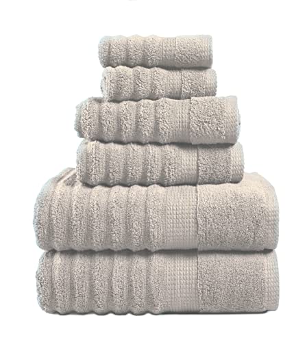 LANE LINEN Large Bath Towels - 100% Cotton Bath Sheets, Extra Large Bath Towels, Zero Twist, 4 Piece Bath Sheet Set, Quick Dry, Super Soft Shower Towels, Absorbent Bathroom Towels - Pearl Blush