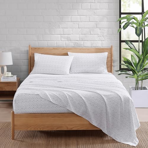 Queen Sheet Set Oxygen Washed - Premium Ultra-Soft Microfiber Queen Bed Sheets - Incredible Softness - Deep Pocket - Bedding Sheets & Pillowcases (Queen, Charcoal)