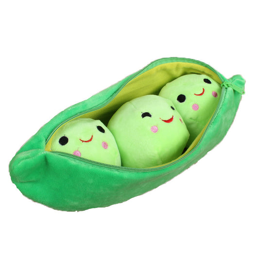 Plush Toys Wholesale Girls Generation Large Pea Pillow Cushion Creative Gifts Pea Pod Factory Direct