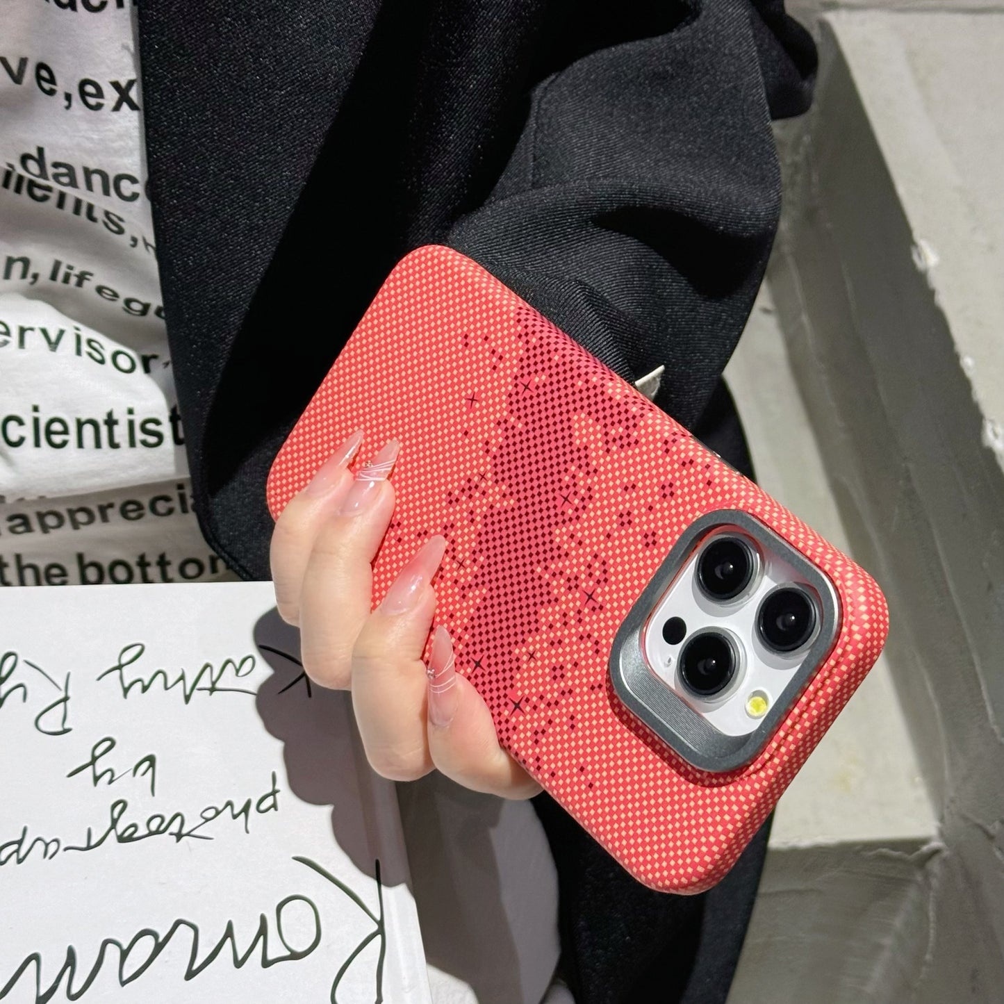 Texture Magnetic Metal Lens Holder Apply Mechanically