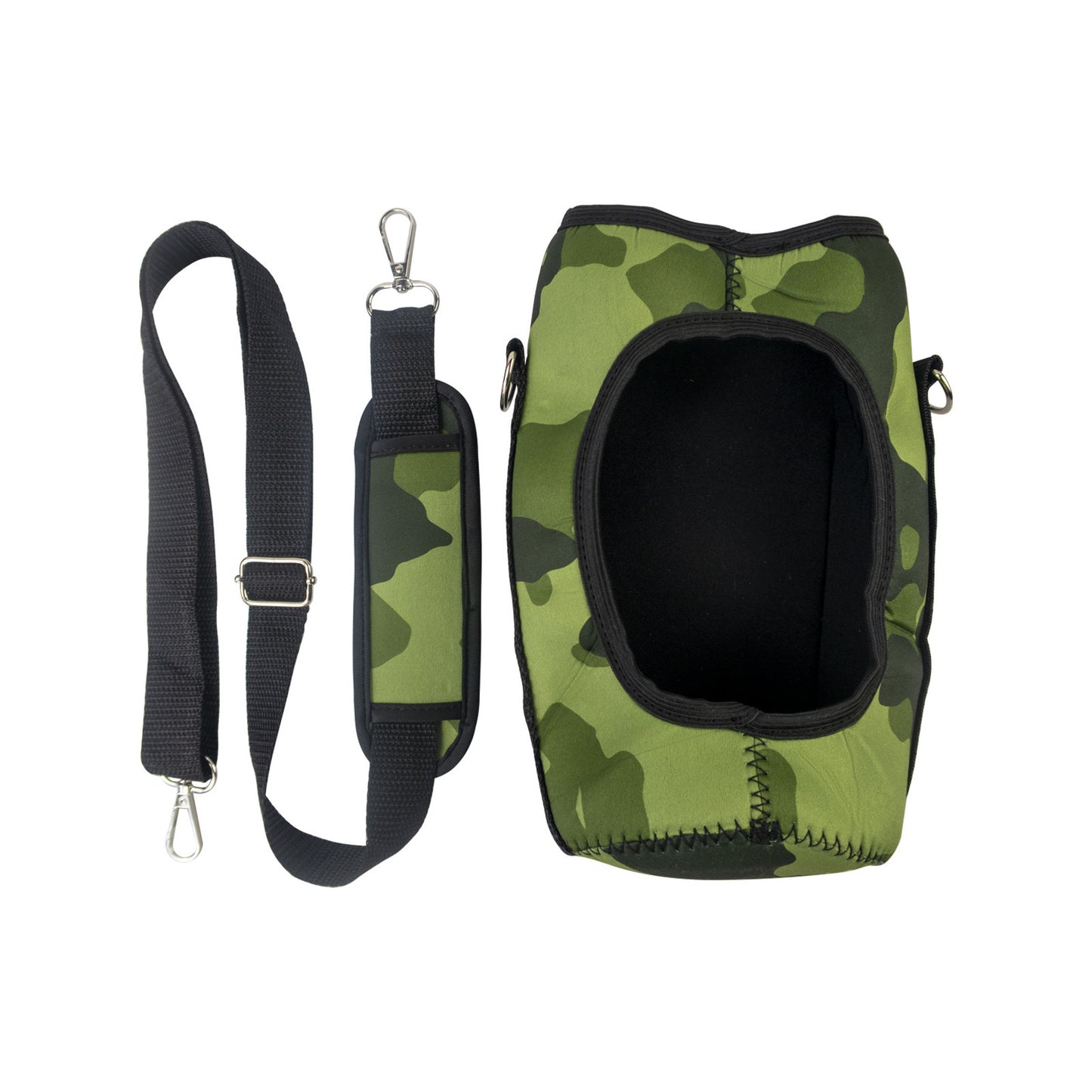 Outdoor Sports Multi-functional Crossbody Diving Gradient Color Metal Buckle Water Bottle Pouch