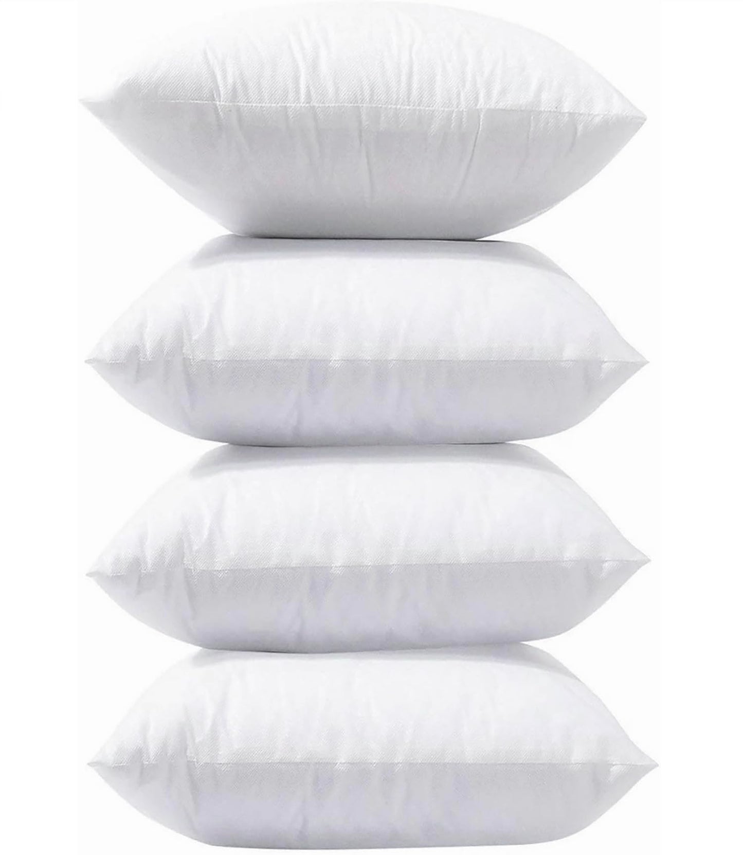 LANE LINEN 12x20 Pillow Insert - Set of 4 White Decorative Pillow for Sofa Bed, Fluffy Pillow Inserts for Throw Pillow Covers, Throw Pillows for Bed, Couch Pillows for Living Room, Bed Pillows