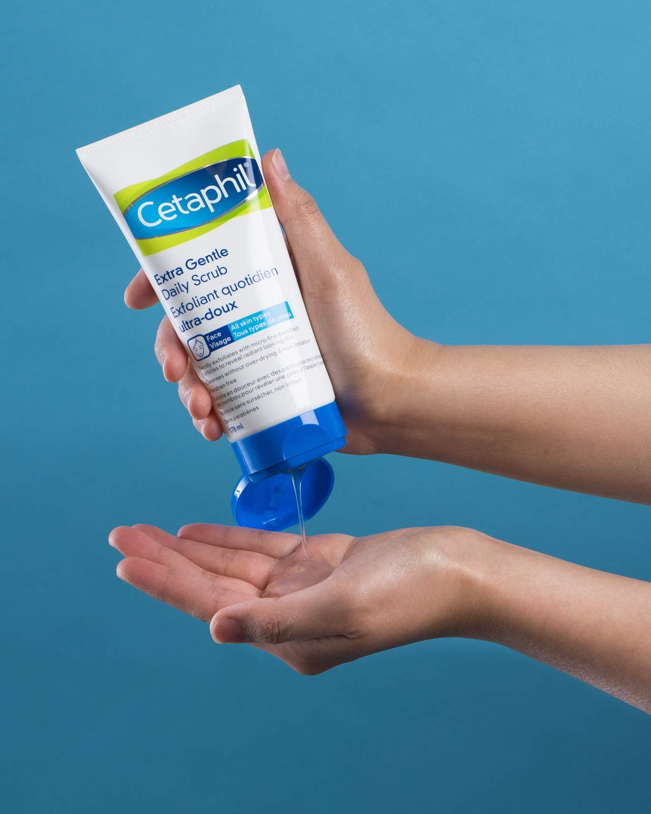 Cetaphil Gentle Skin Cleanser (500ml) + Cetaphil Extra Gentle Daily Scrub (178ml)