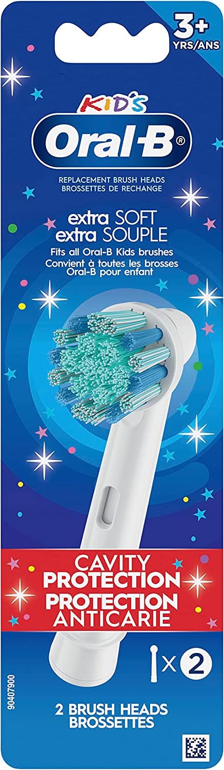 Oral-b Kids Electric Toothbrush With Sensitive Brush Head and Timer, for Kids 3+