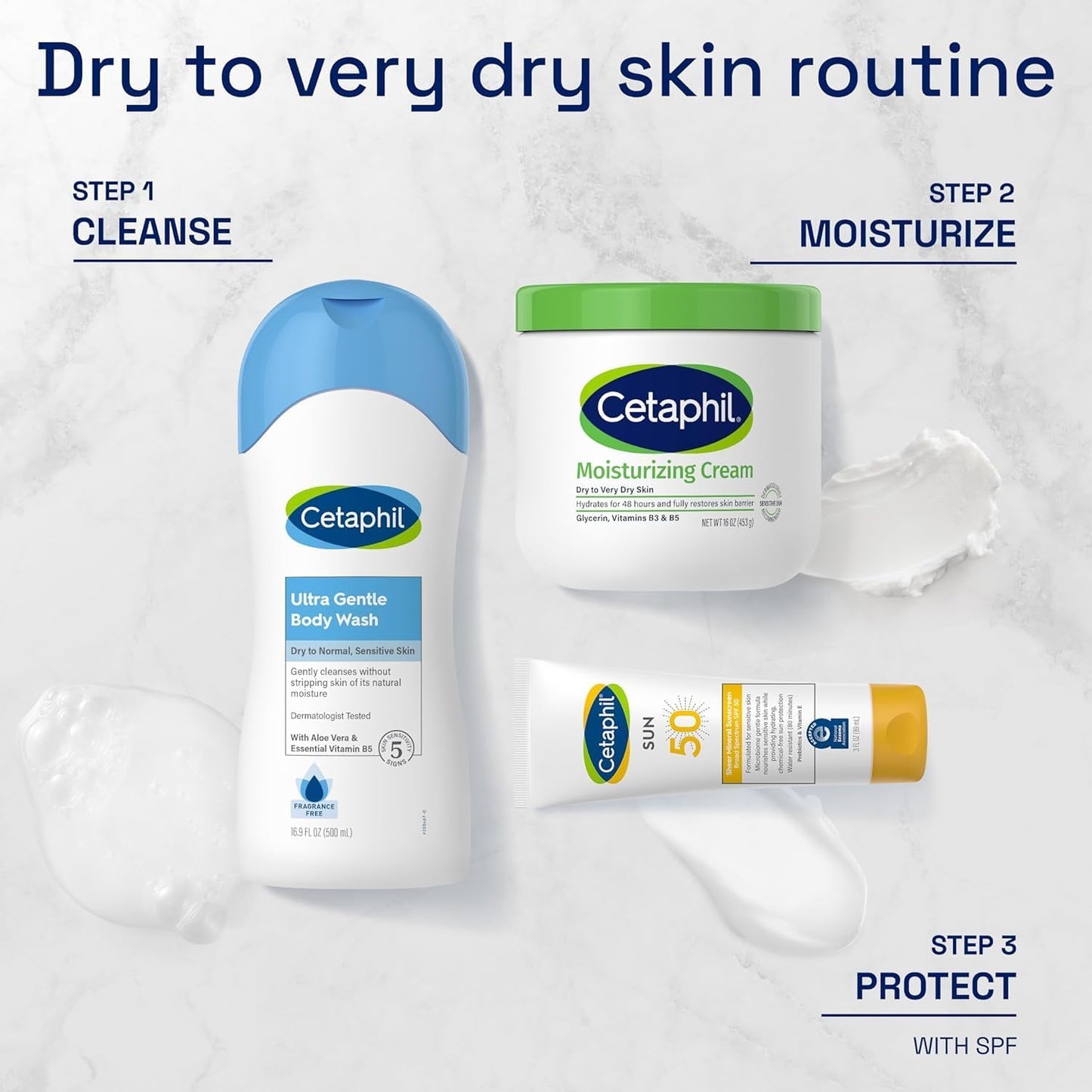Cetaphil Moisturizing Cream with Sweet Almond Oil and Glycerin 566 g - 48hr Hydration for Dry To Very Dry and Sensitive Skin - Fragrance Free, Paraben Free - Dermatologist Recommended (Amazon Exclusive) Packaging may vary