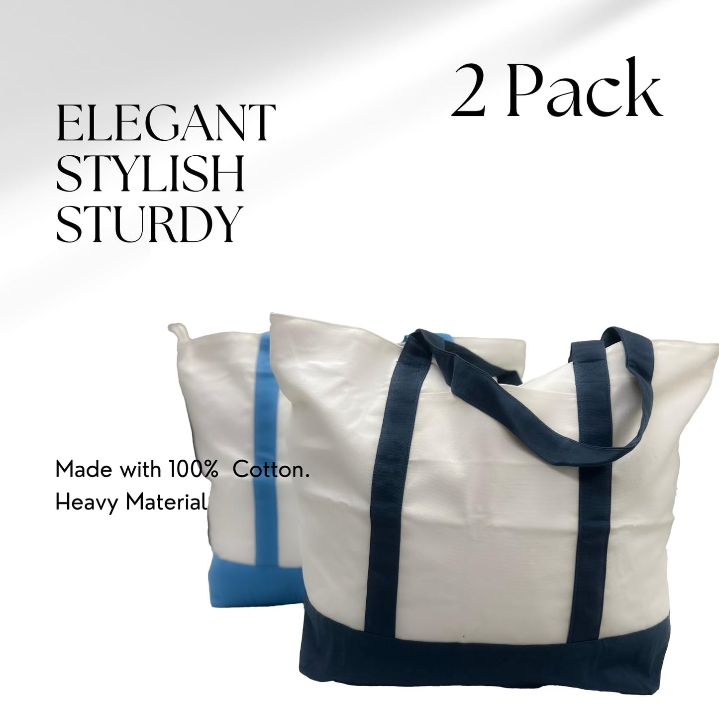 Cotton Tote Bag for Women, Girl Shoulder Bag Shopping Bag Beach Bag Handbags Hobo Crossbody Ladies Cross Book Bag