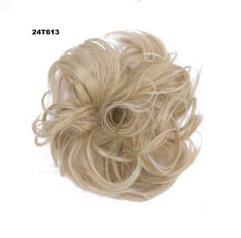 Wig hair ring chicken tail