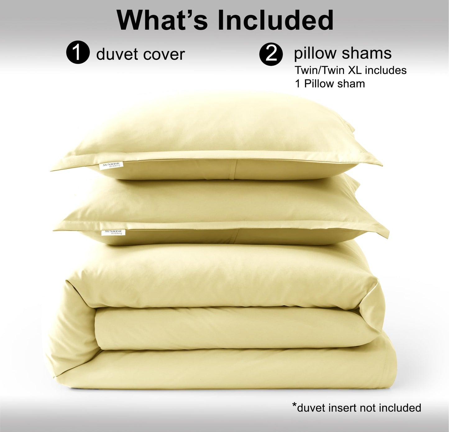 White Queen Duvet Cover Set - 1 Duvet Cover with 2 Pillow Shams - 3 Pieces Comforter Cover with Zipper Closure - Ultra Soft Brushed Microfiber, 90 X 90 Inches (Queen, White)