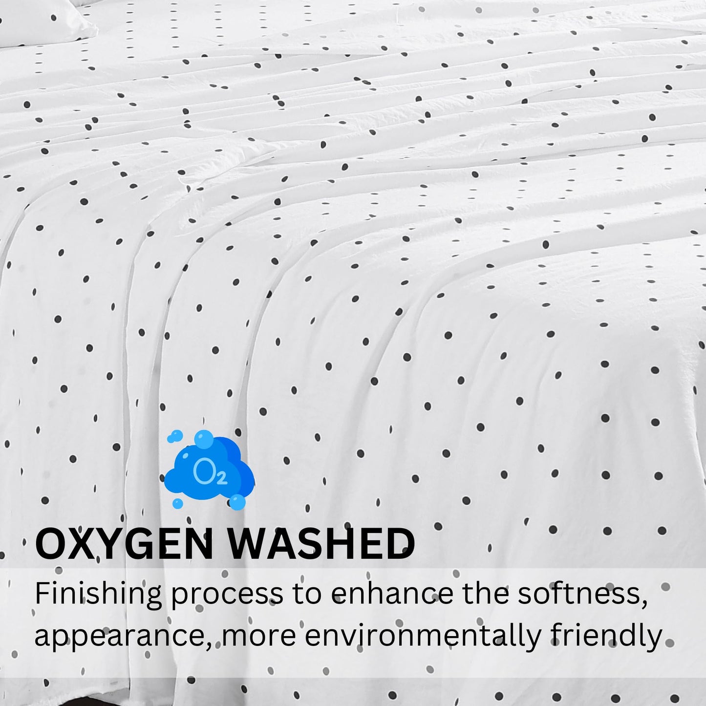 Queen Sheet Set Oxygen Washed - Premium Ultra-Soft Microfiber Queen Bed Sheets - Incredible Softness - Deep Pocket - Bedding Sheets & Pillowcases (Queen, Charcoal)