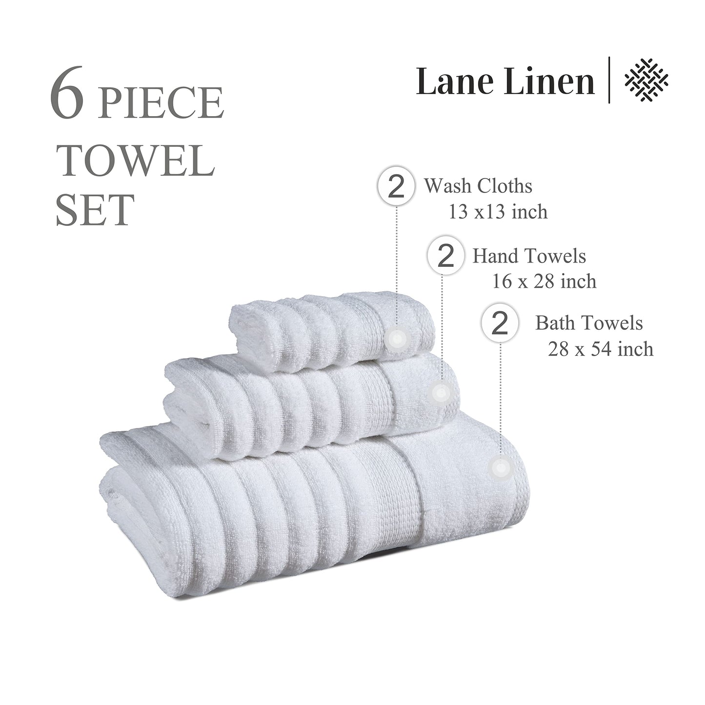 LANE LINEN Large Bath Towels - 100% Cotton Bath Sheets, Extra Large Bath Towels, Zero Twist, 4 Piece Bath Sheet Set, Quick Dry, Super Soft Shower Towels, Absorbent Bathroom Towels - Pearl Blush