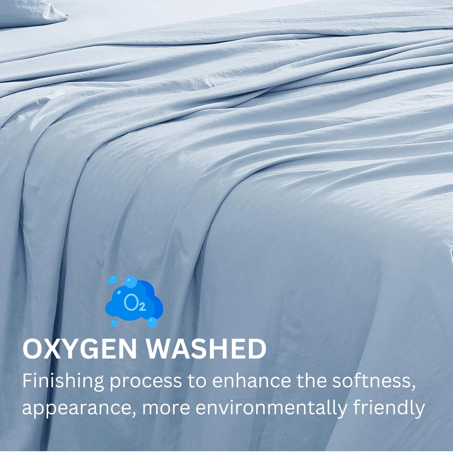 Queen Sheet Set Oxygen Washed - Premium Ultra-Soft Microfiber Queen Bed Sheets - Incredible Softness - Deep Pocket - Bedding Sheets & Pillowcases (Queen, Charcoal)