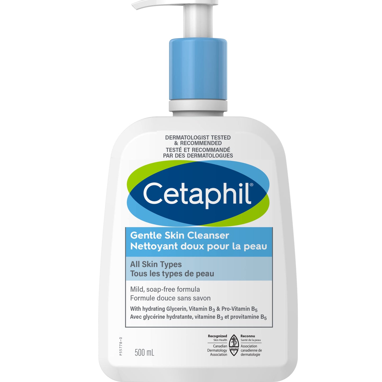 Cetaphil Gentle Skin Cleanser (500ml) + Cetaphil Extra Gentle Daily Scrub (178ml)