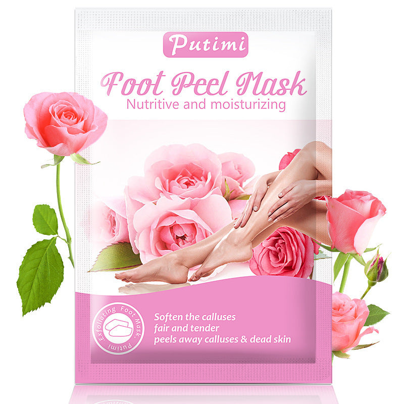 whitening and moisturizing foot mask