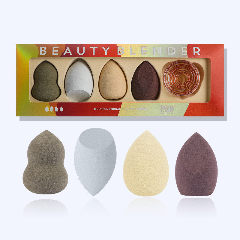 Wet And Dry Beauty Makeup Egg With Metal Stand