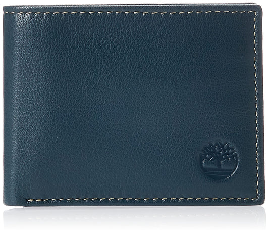 Timberland Mens Blix Slimfold Leather Wallet Billfold