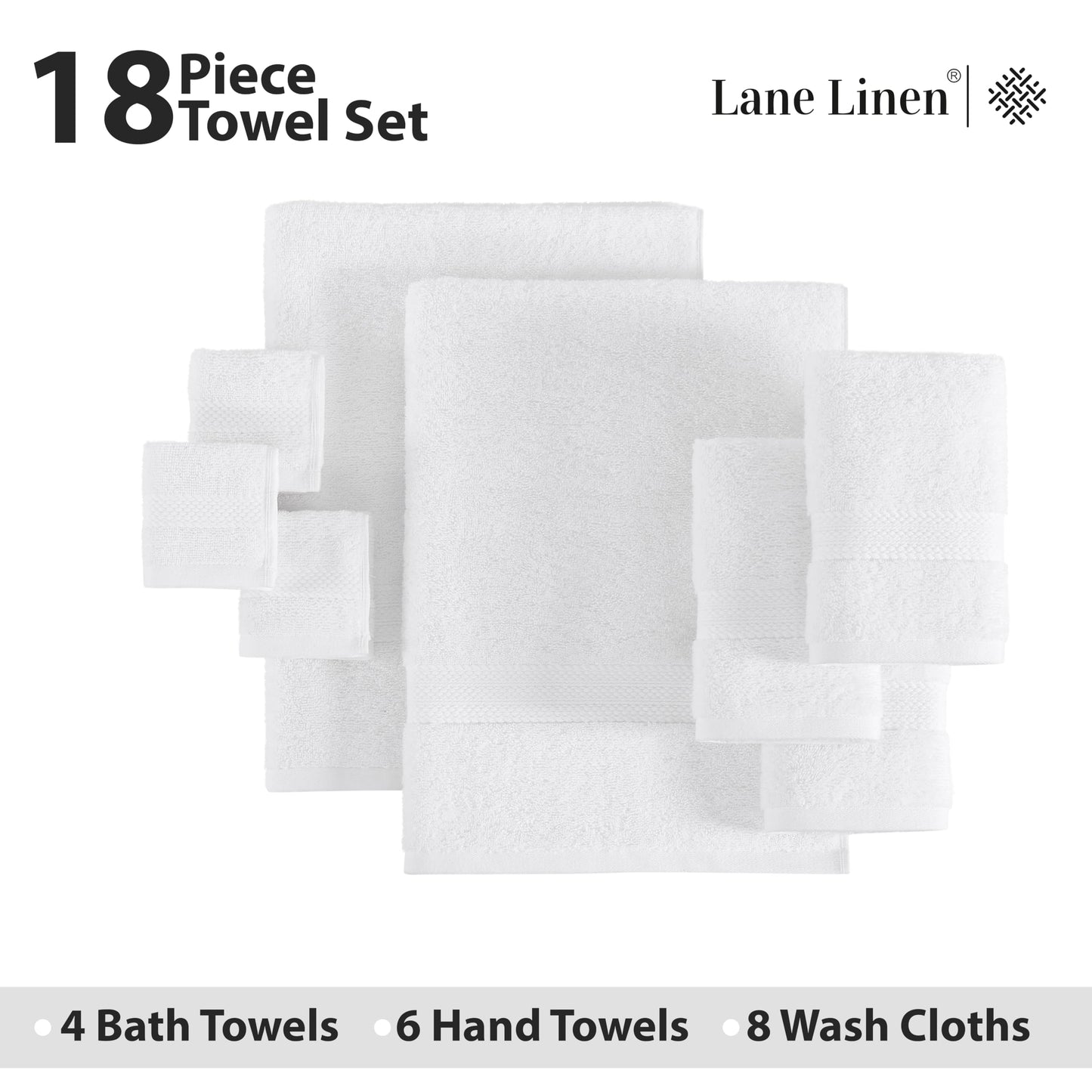 6 Piece Bath Towel Set - 100% Cotton Bathroom Towels, Extra Large Bath Towels, Hotel Towels, 2 Bath Towels Bathroom Sets, 2 Hand Towel for Bathroom, 2 Wash Cloths for Your Body and face - Rust