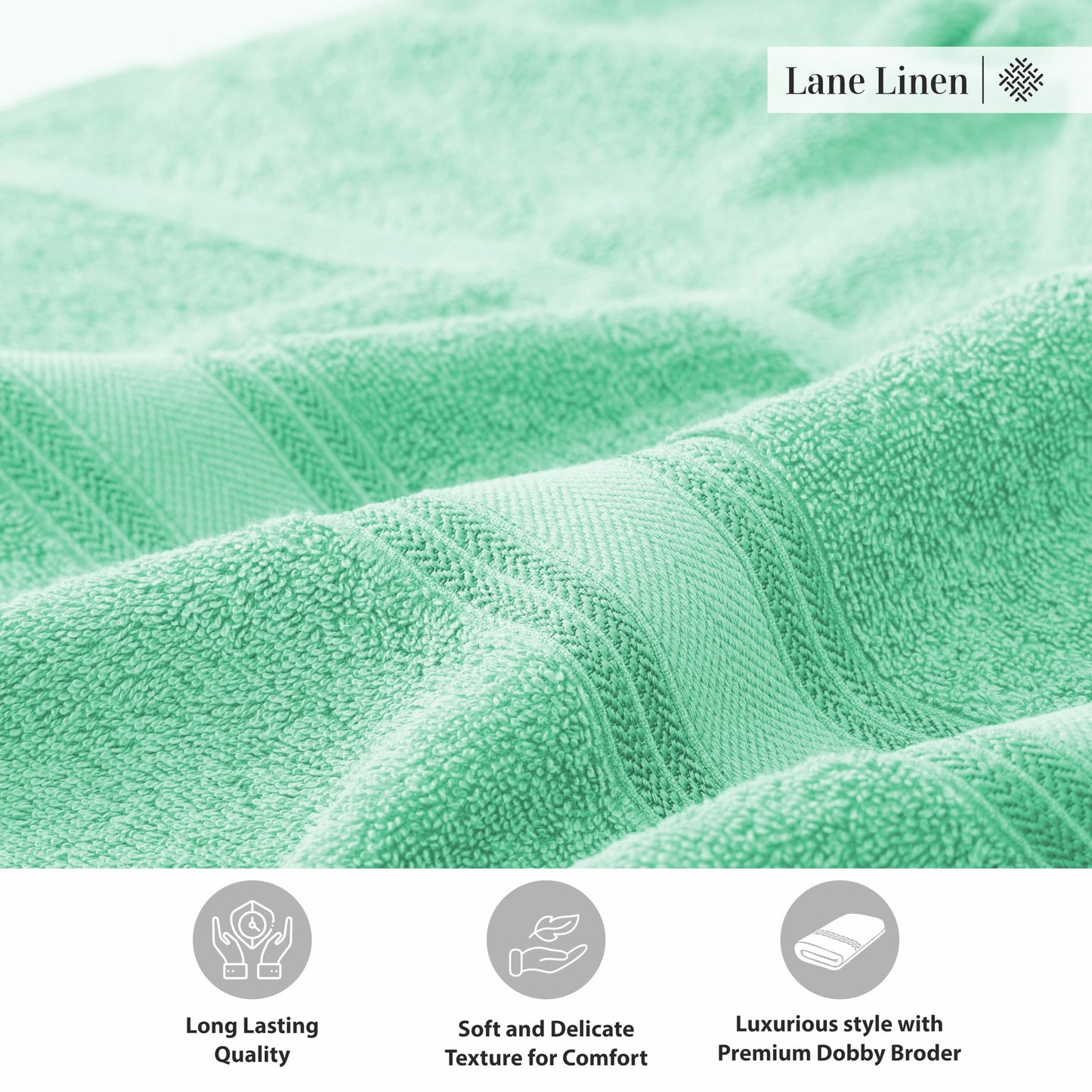 LANE LINEN Large Bath Towels - 100% Cotton Bath Sheets, Extra Large Bath Towels, Zero Twist, 4 Piece Bath Sheet Set, Quick Dry, Super Soft Shower Towels, Absorbent Bathroom Towels - Pearl Blush