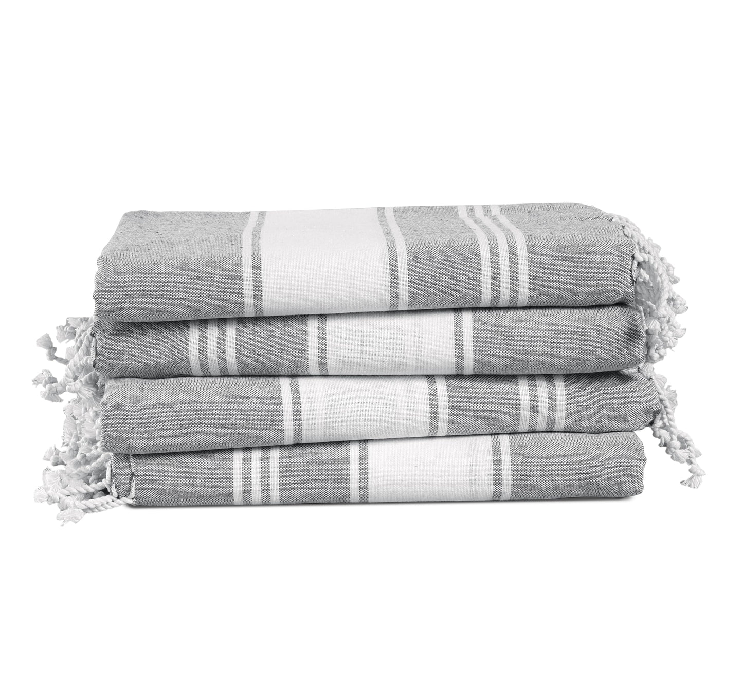 Lane Linen Beach Towels 6 Pack, 100% Cotton Oversized Beach Towel, Pre-Washed Large Beach Towel, Stylish Pool Towels For Adults, Quick Dry Beach Towel, Lightweight Travel Towel, 39"x71" - Multi Colors