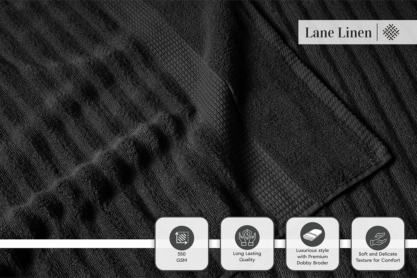 LANE LINEN Large Bath Towels - 100% Cotton Bath Sheets, Extra Large Bath Towels, Zero Twist, 4 Piece Bath Sheet Set, Quick Dry, Super Soft Shower Towels, Absorbent Bathroom Towels - Pearl Blush