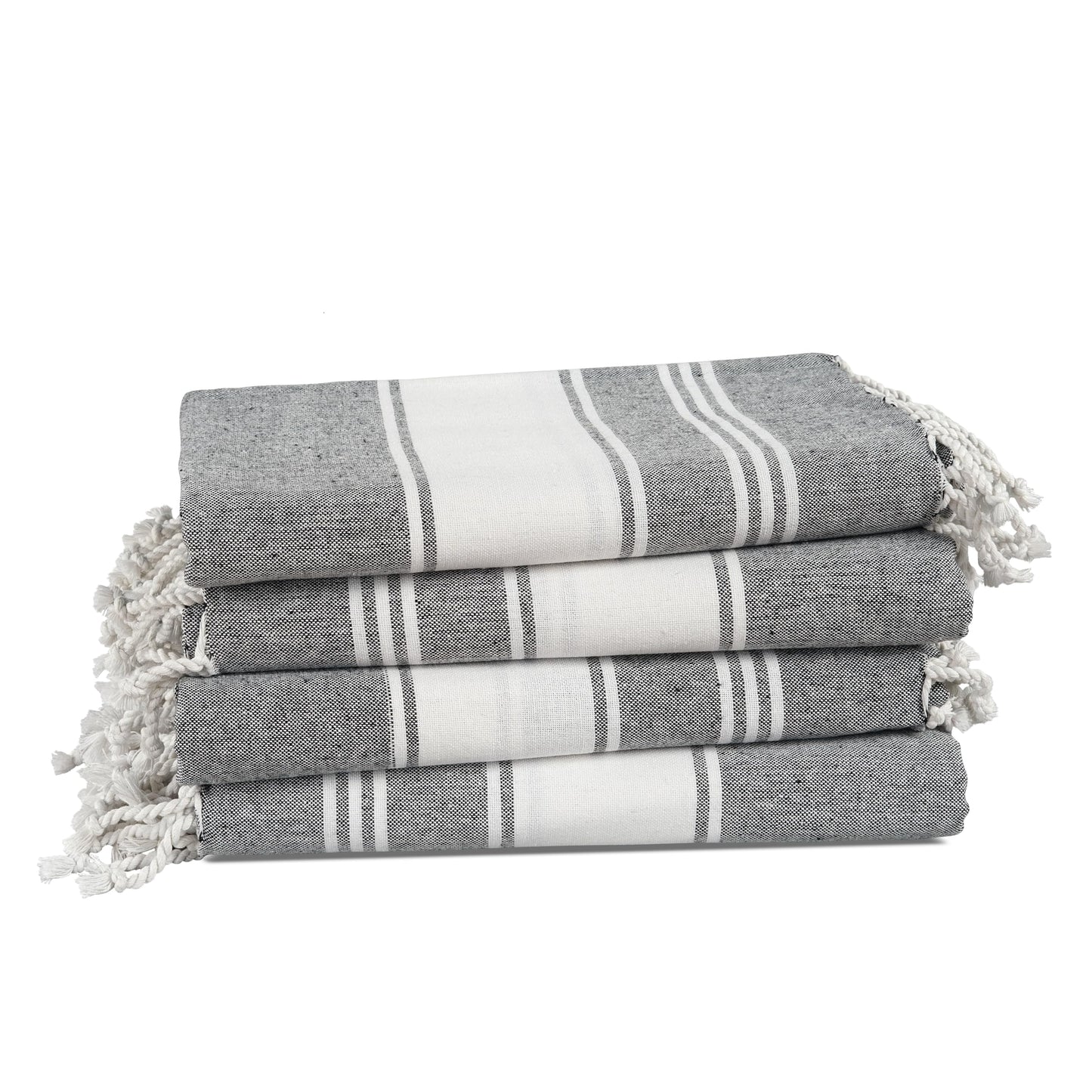 Lane Linen Beach Towels 6 Pack, 100% Cotton Oversized Beach Towel, Pre-Washed Large Beach Towel, Stylish Pool Towels For Adults, Quick Dry Beach Towel, Lightweight Travel Towel, 39"x71" - Multi Colors