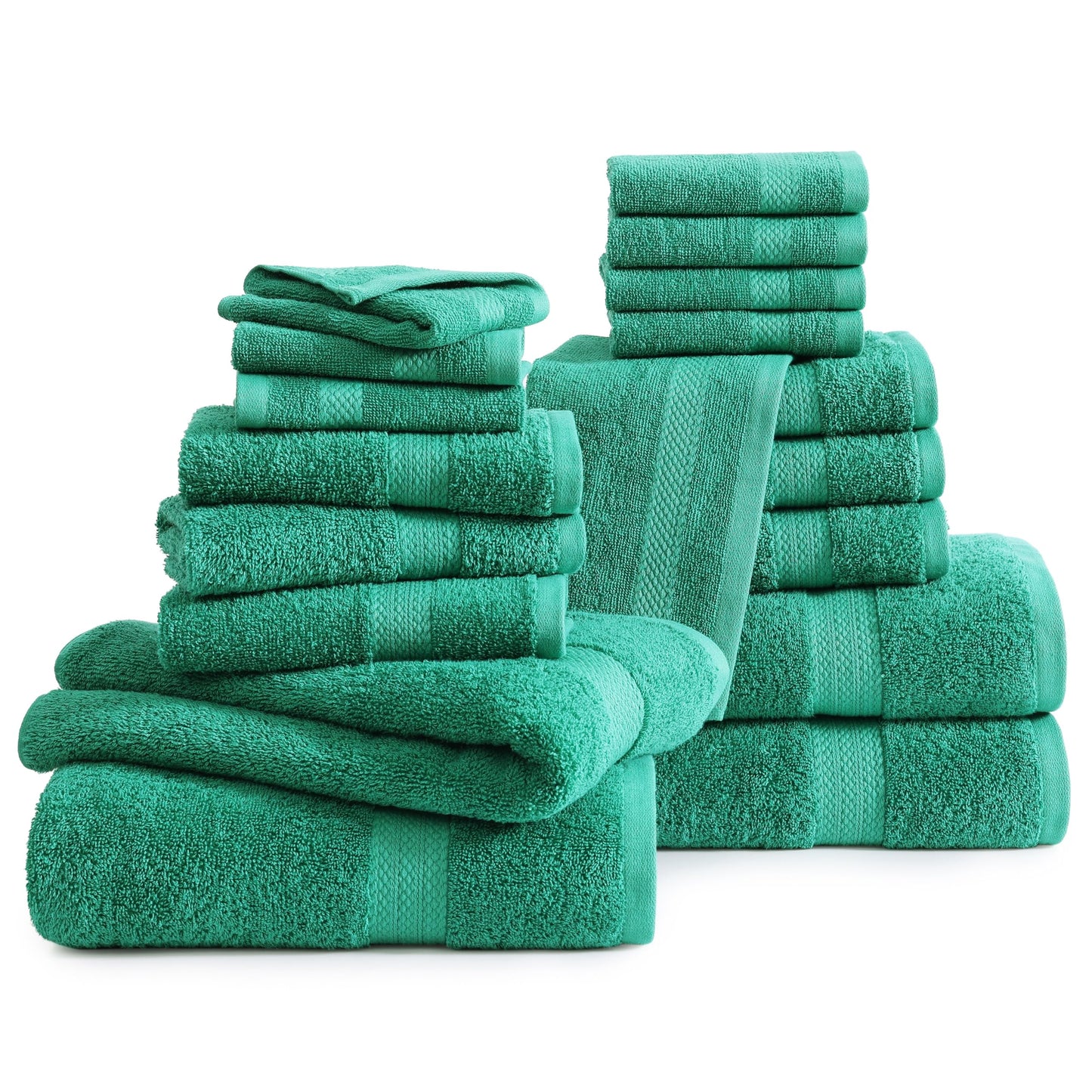 6 Piece Bath Towel Set - 100% Cotton Bathroom Towels, Extra Large Bath Towels, Hotel Towels, 2 Bath Towels Bathroom Sets, 2 Hand Towel for Bathroom, 2 Wash Cloths for Your Body and face - Rust