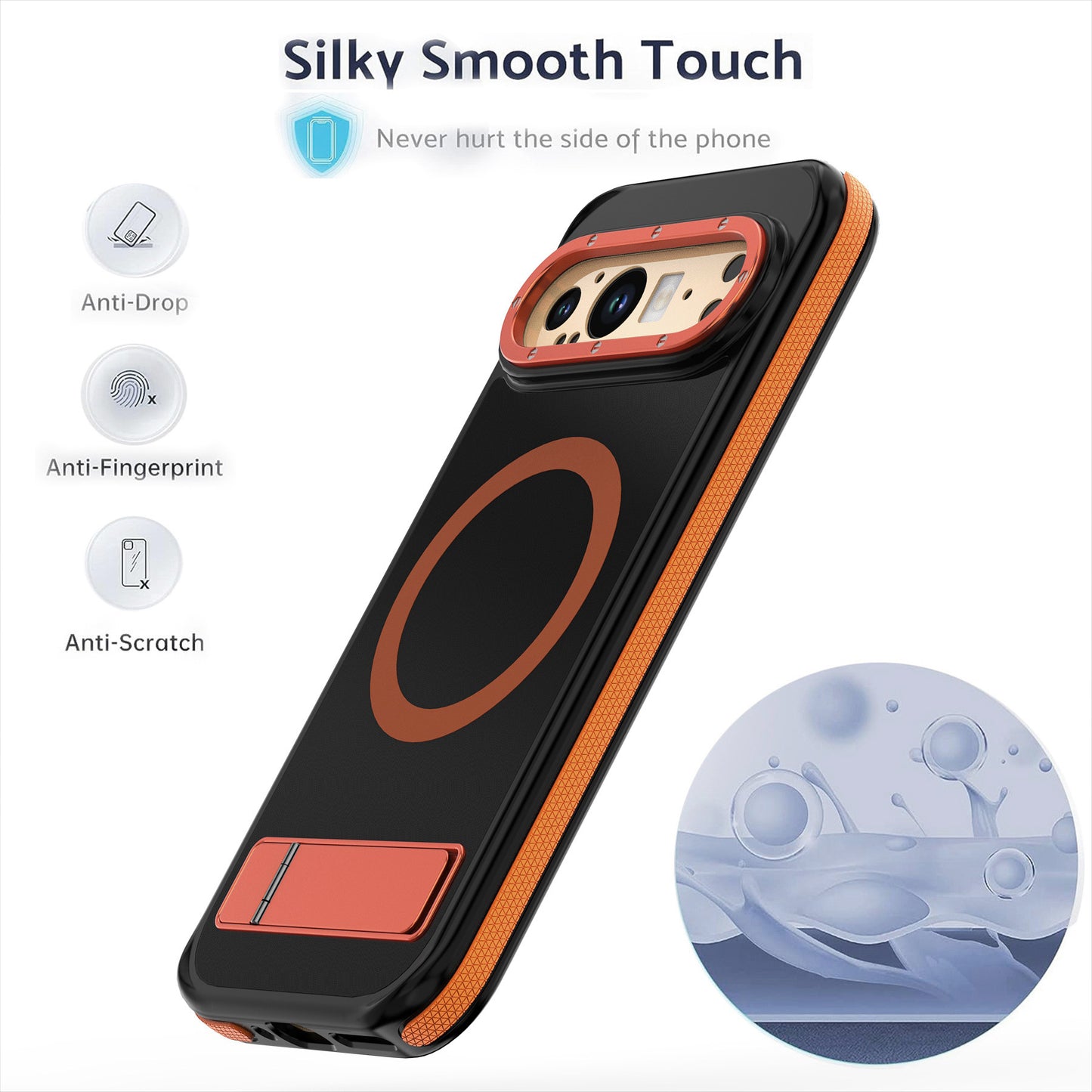 Phone Case Magnetic Bracket Protective Cover