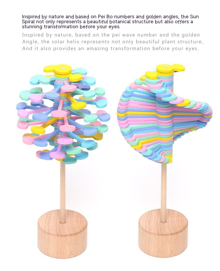 Lollipop Wooden  Bar Rotating Toy