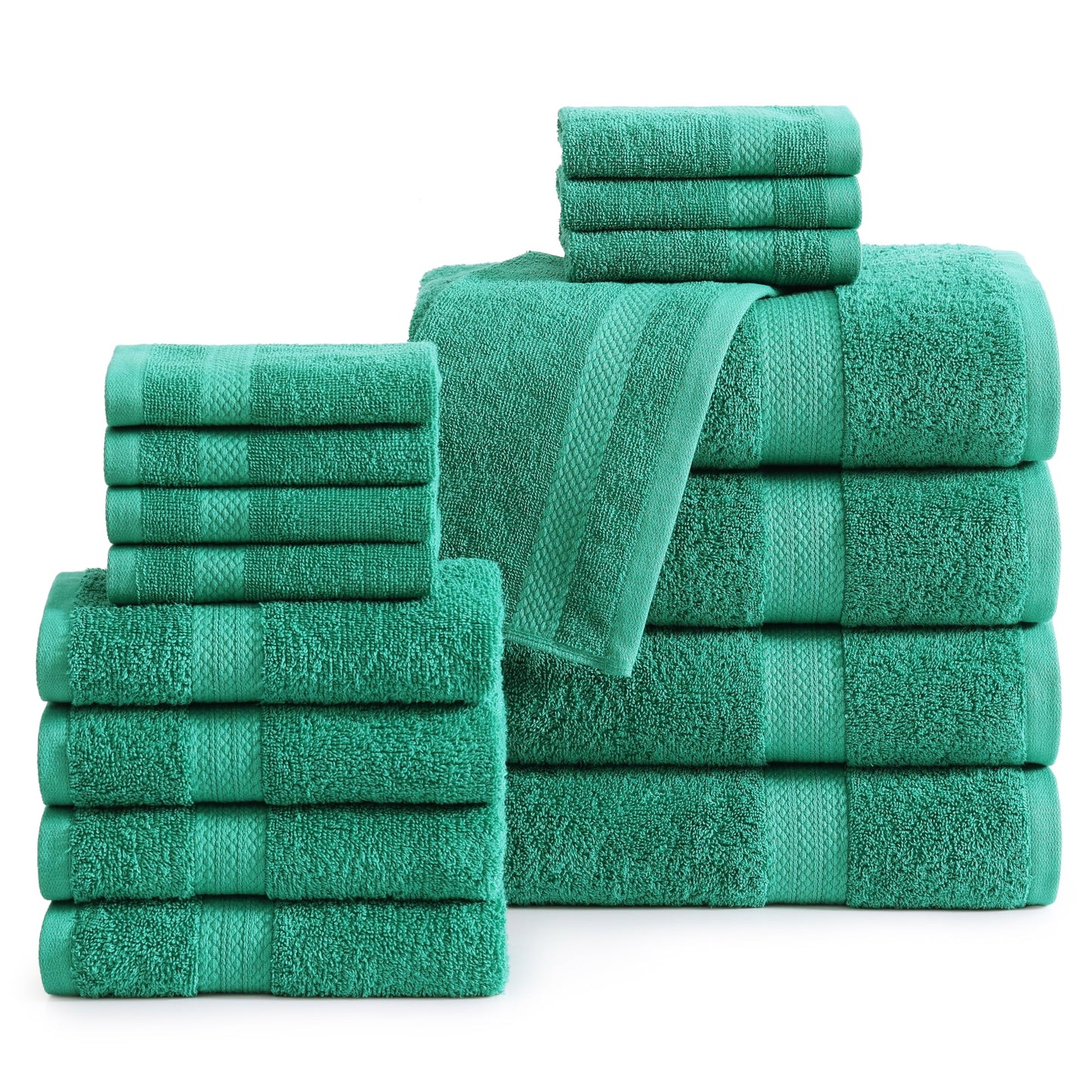 6 Piece Bath Towel Set - 100% Cotton Bathroom Towels, Extra Large Bath Towels, Hotel Towels, 2 Bath Towels Bathroom Sets, 2 Hand Towel for Bathroom, 2 Wash Cloths for Your Body and face - Rust