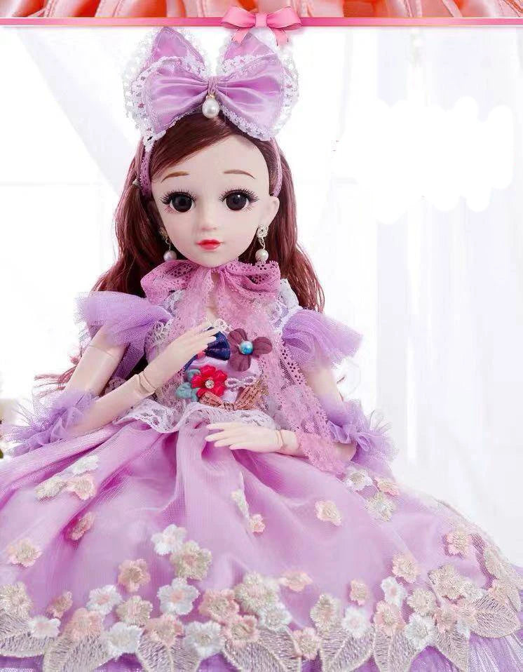 60cm Fashion Girl Dolls Large Original Handmade 1/3 Doll Full Set 15 Jointed Doll Girls Toys for Children Kids Gif Fashion Doll