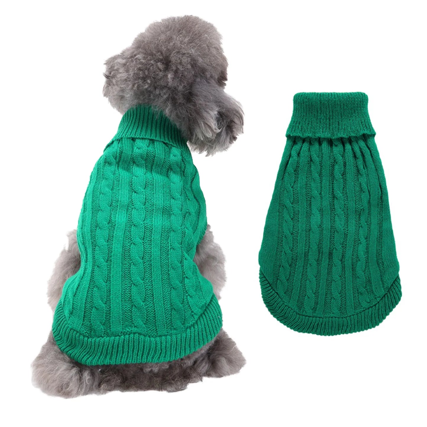 Warm Knitted Sweater for Pets, Puppy Sweater, Suitable for Small Dogs, Medium-Sized Dogs, Large Dogs, Cute, Classic Cat