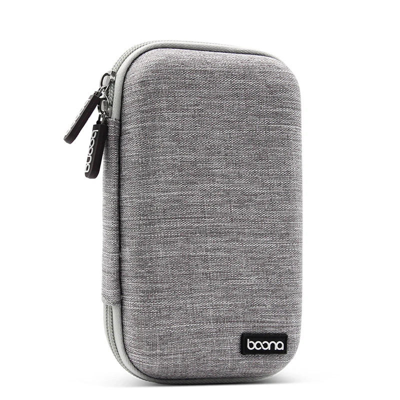 TUUTH EVA Cable Storage Bag Earphone Case Cable Pouch Travel Electronics Organizer Portable Digital USB Gadget Organizer Kit
