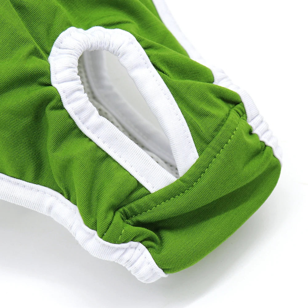 Dog Physiological Pants Washable Dog Diapers Soft Female Dogs Shorts Panties Menstruation Sanitary Underwear Briefs S-2XL