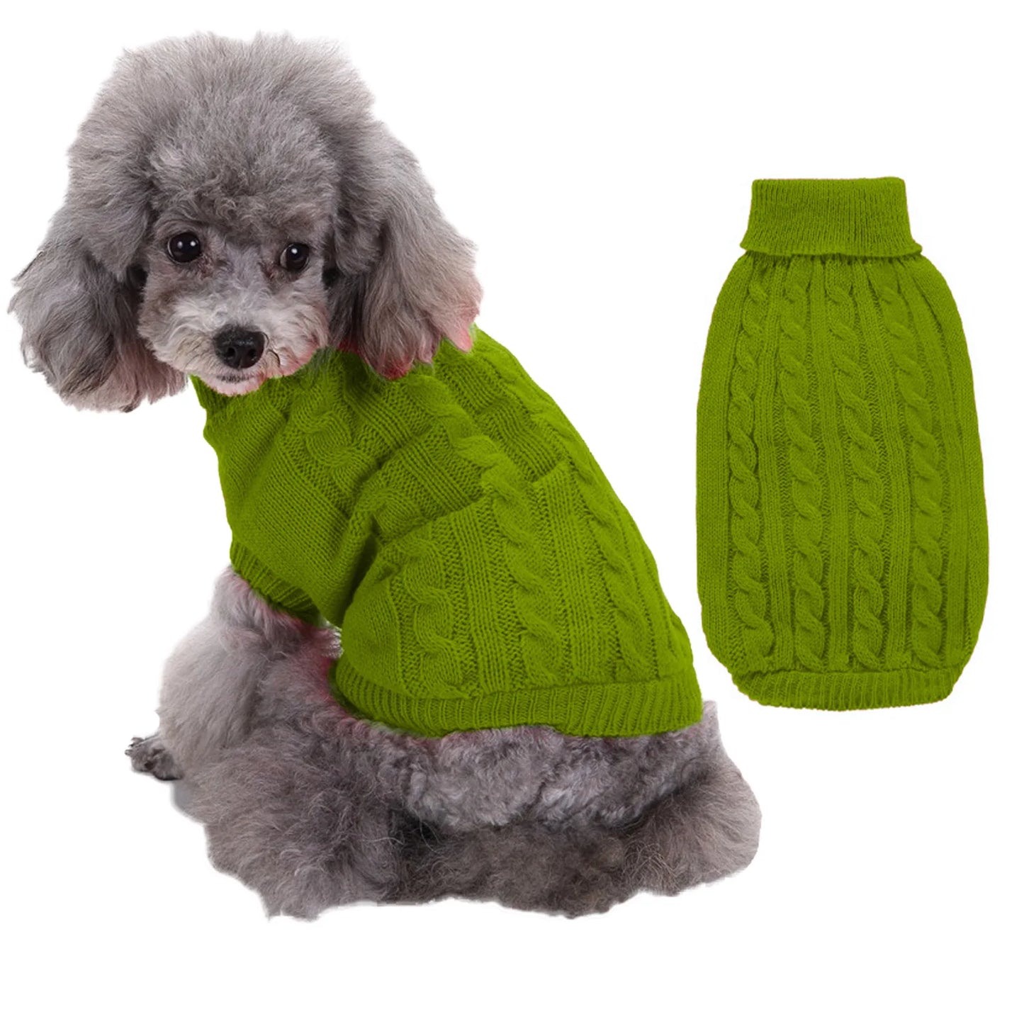 Warm Knitted Sweater for Pets, Puppy Sweater, Suitable for Small Dogs, Medium-Sized Dogs, Large Dogs, Cute, Classic Cat