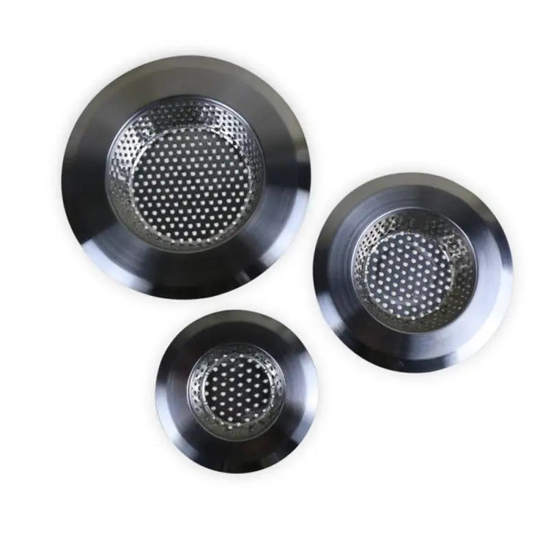 7cm/9cm/11cm Stainless Steel Bath Sink Drain Strainer Kitchen Sink Hole Mesh Filter Trap Sink Waste Screen Accessories Dropship