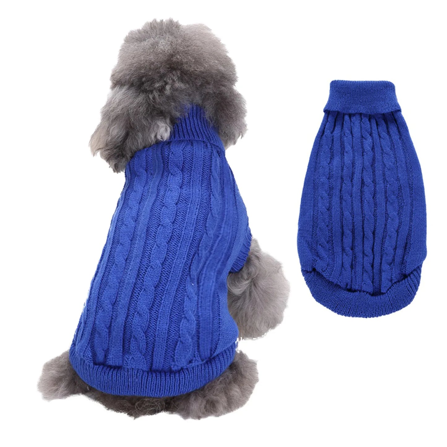 Warm Knitted Sweater for Pets, Puppy Sweater, Suitable for Small Dogs, Medium-Sized Dogs, Large Dogs, Cute, Classic Cat