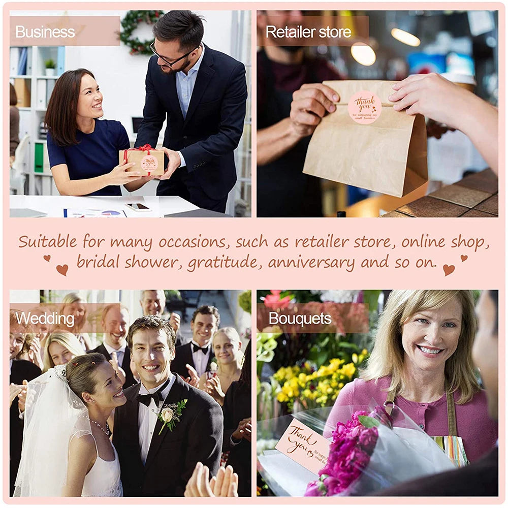 Thank You for Your Order Business Cards Shopping Purchase Thanks Greeting Cards Appreciation Card for Small Business
