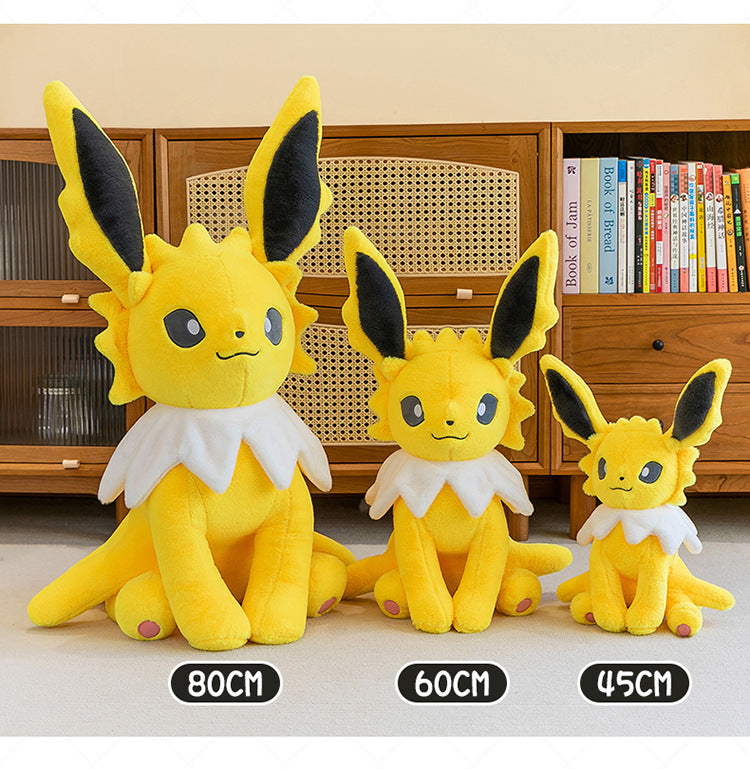 Pokemon Eevee Soft Hug Series Stuffed Plush Doll Toy Vaporeon Eeveelution Flareon Jolteon Pet Elves Gift