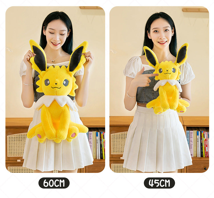 Pokemon Eevee Soft Hug Series Stuffed Plush Doll Toy Vaporeon Eeveelution Flareon Jolteon Pet Elves Gift