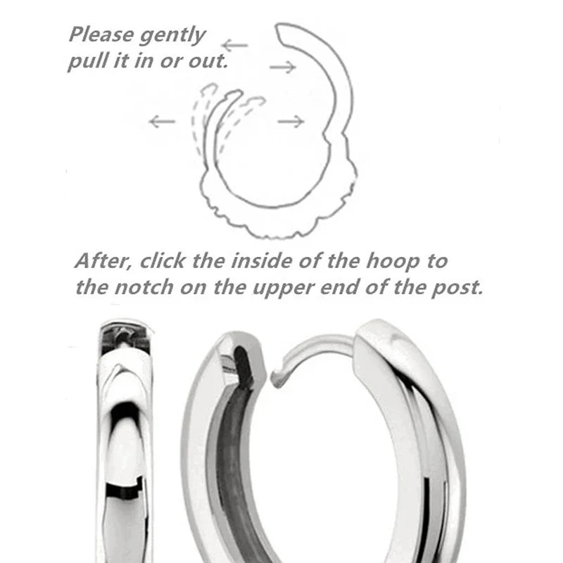 925 Sterling Silver Needle Metal Sea Shell Pendant Hoop Earrings Ball Round Moon Dangle Earrings for Women Party Fashion Jewelry