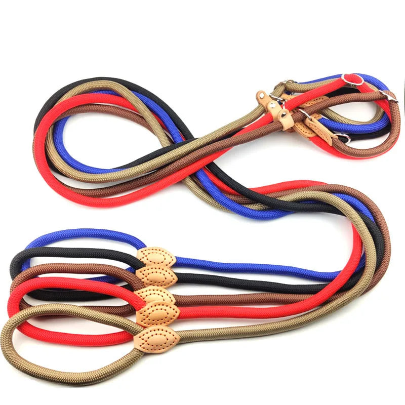 Explosion proof P chain anti slip P rope nylon traction rope non tight dog rope dog walking rope dog chain small medium arge dog