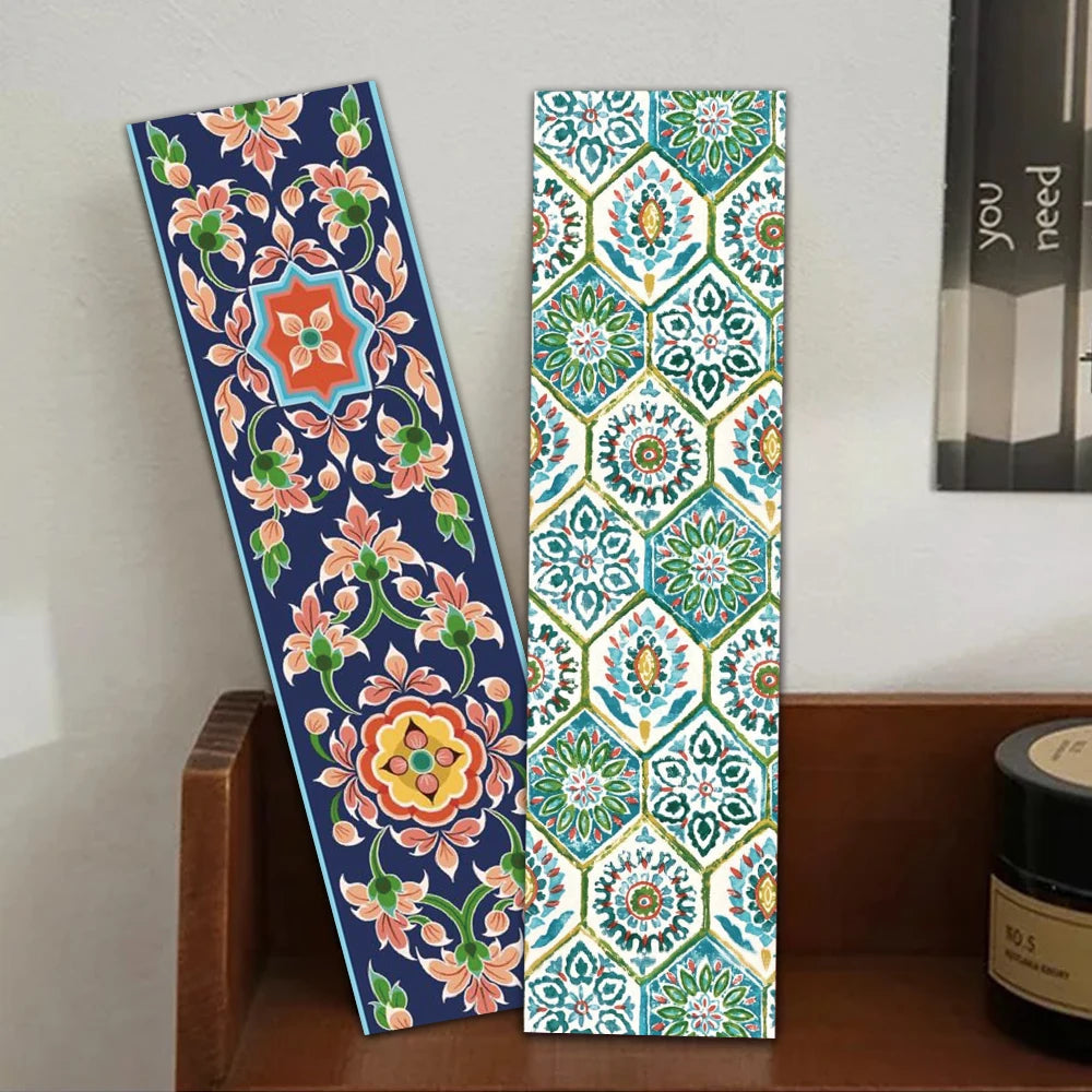 30pcs Classical Pattern Bookmark New Chinese style Reading Page Book Mark Card Book notes Diary Mark Student Gift Message Card